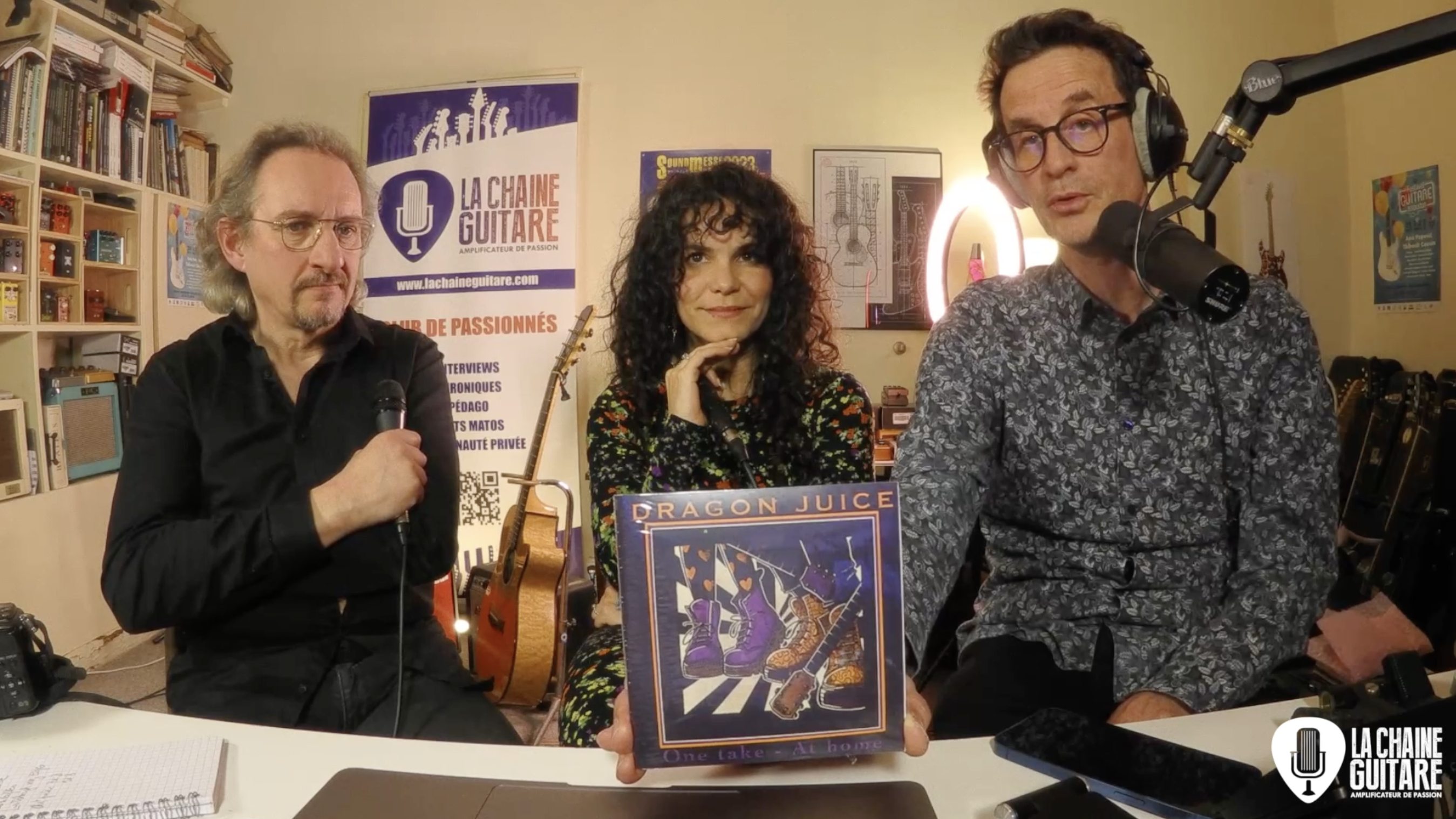 Dragon Juice PJ 2025 2 Dragon Juice - Interview Débrief Concert en Direct