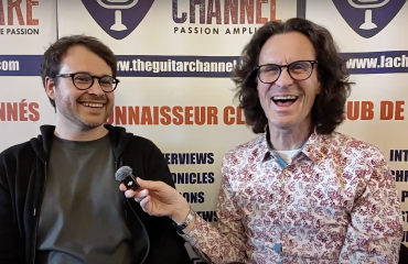Tom Marceau PJ PGF 2025 Tom Marceau en Visiteur au Salon du Paris Guitar Festival