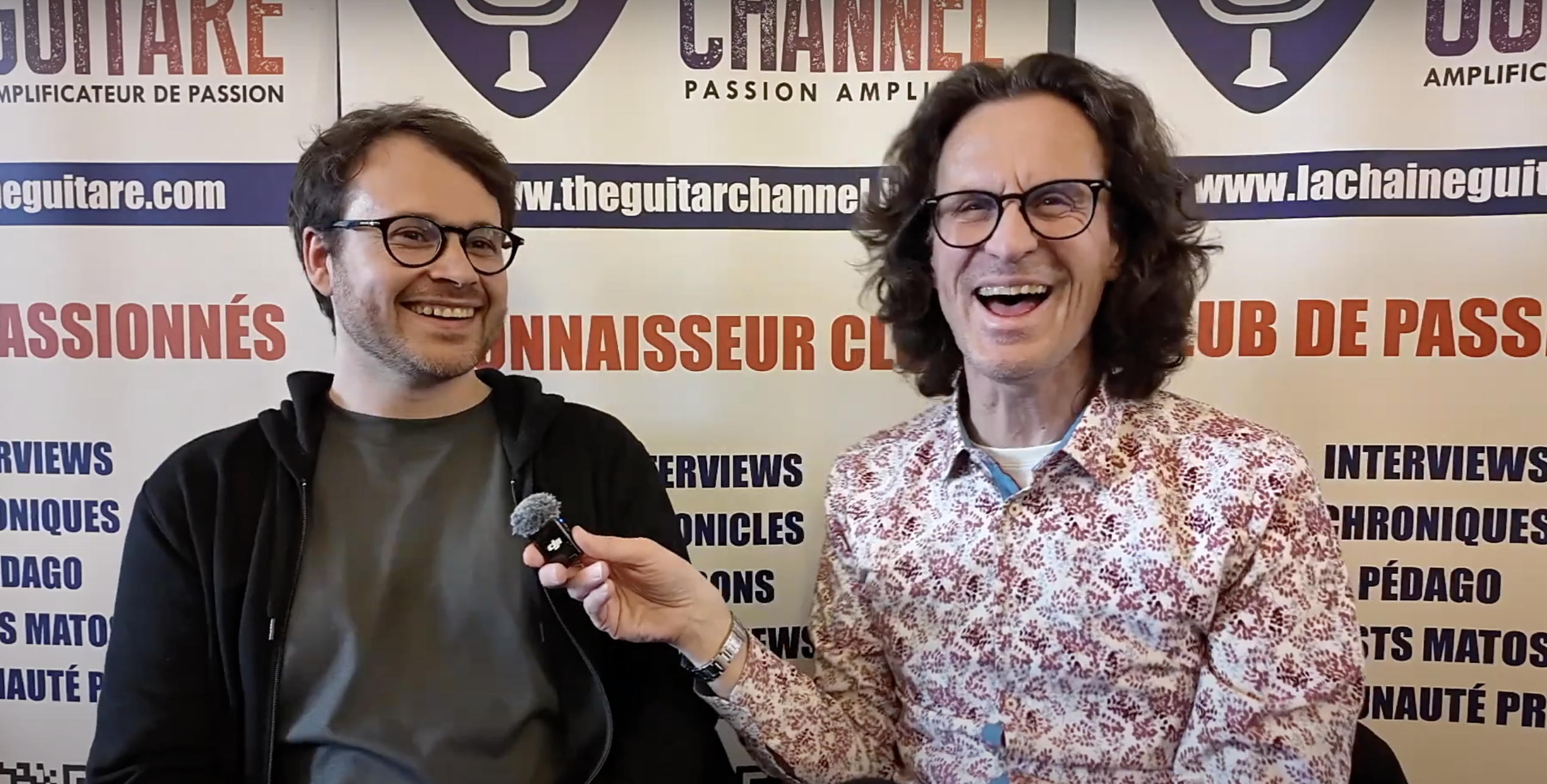 Tom Marceau PJ PGF 2025 Tom Marceau en Visiteur au Salon du Paris Guitar Festival