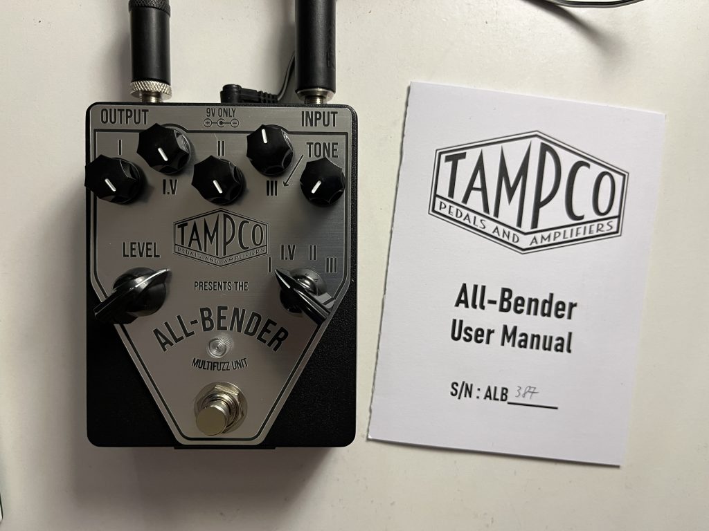 Tampco All-Bender, la Fuzz à Quatre Têtes