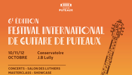 Programme du Festival Guitare de Puteaux 2025