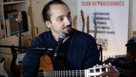 Tristan Desrues, Interview Guitare à la Main