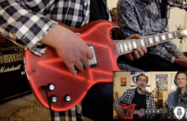 Julien Bournier, AC/DÇU et sa Guitare Lumineuse